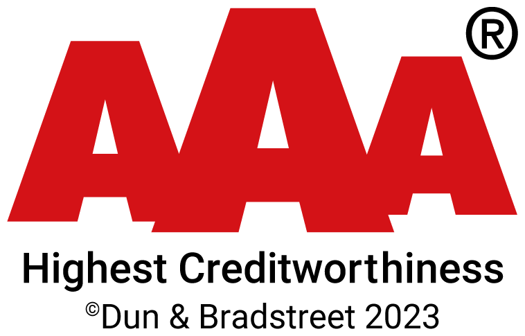 AAA Highest Creditworthiness, Dun & Bradstreet
